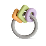 Geo Shapes Ring Teether Toy