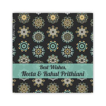 Personalised Moroccan Tiles Gift Tags