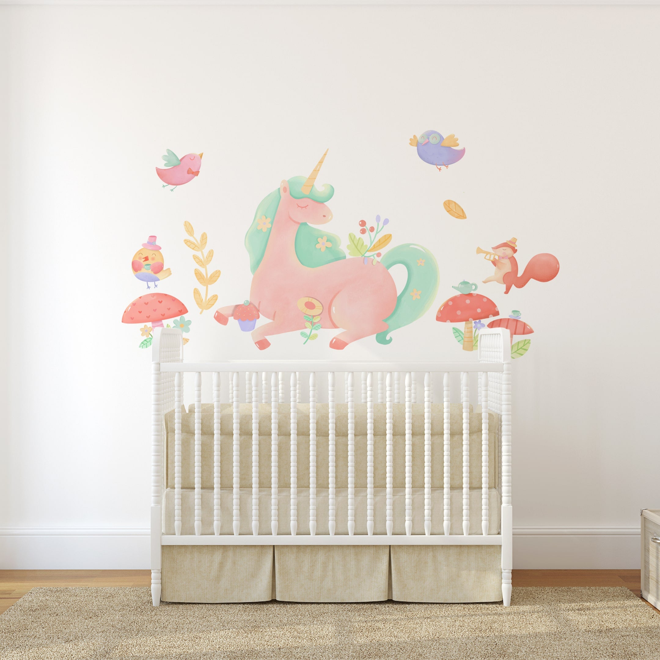 Unicorn Fairy - Wall Decal Sticker