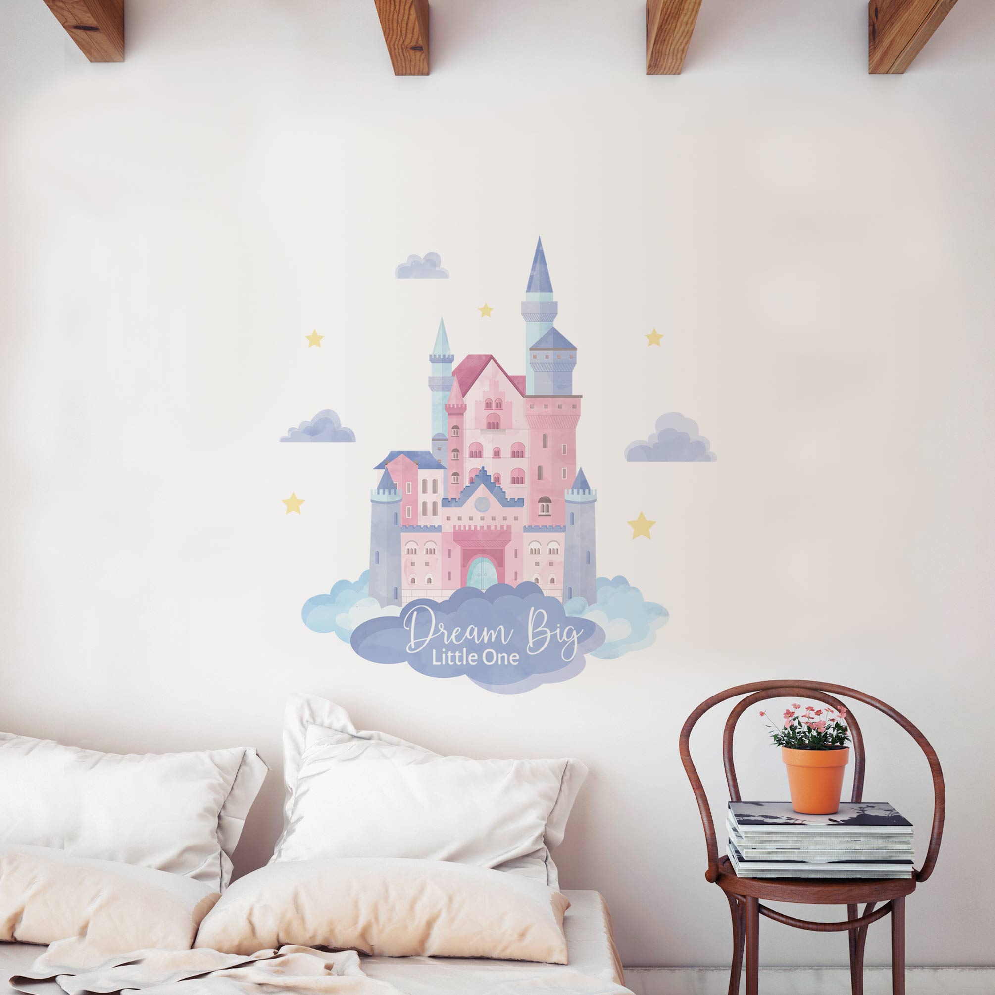 Castle Of Dreams Wall Decal Sticker