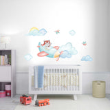 Gliding Through The Skies - Wall Decal Sticker