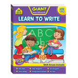School Zone: Giant Workbook Learn to Write