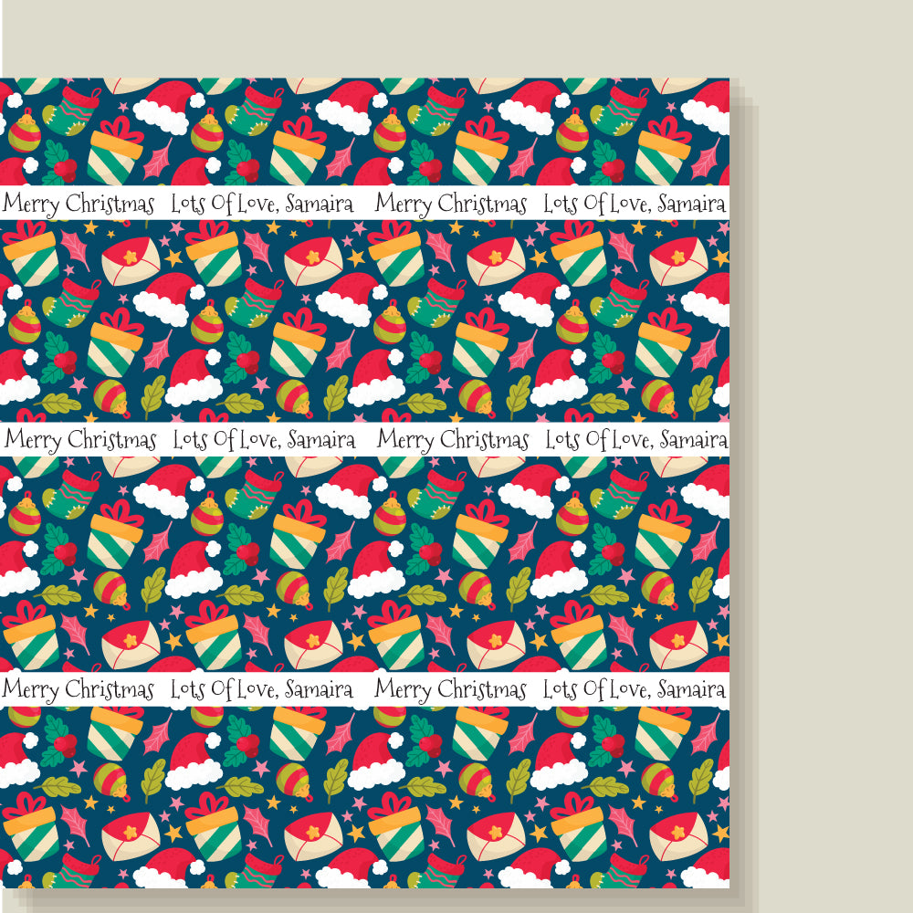 Christmas Wrapping Paper Pattern 2