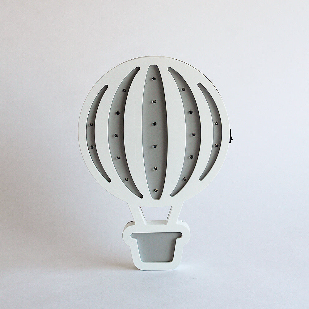 Hot Air Balloon Light - Grey