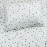Bedsheet Set - Grey Stars - Single/Double Bed Sizes Available