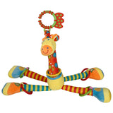 Baby Moo Flexible Giraffe Musical Hanging Toy With Teether