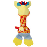 Baby Moo Giraffe Multicolour Soft Rattle With Teether