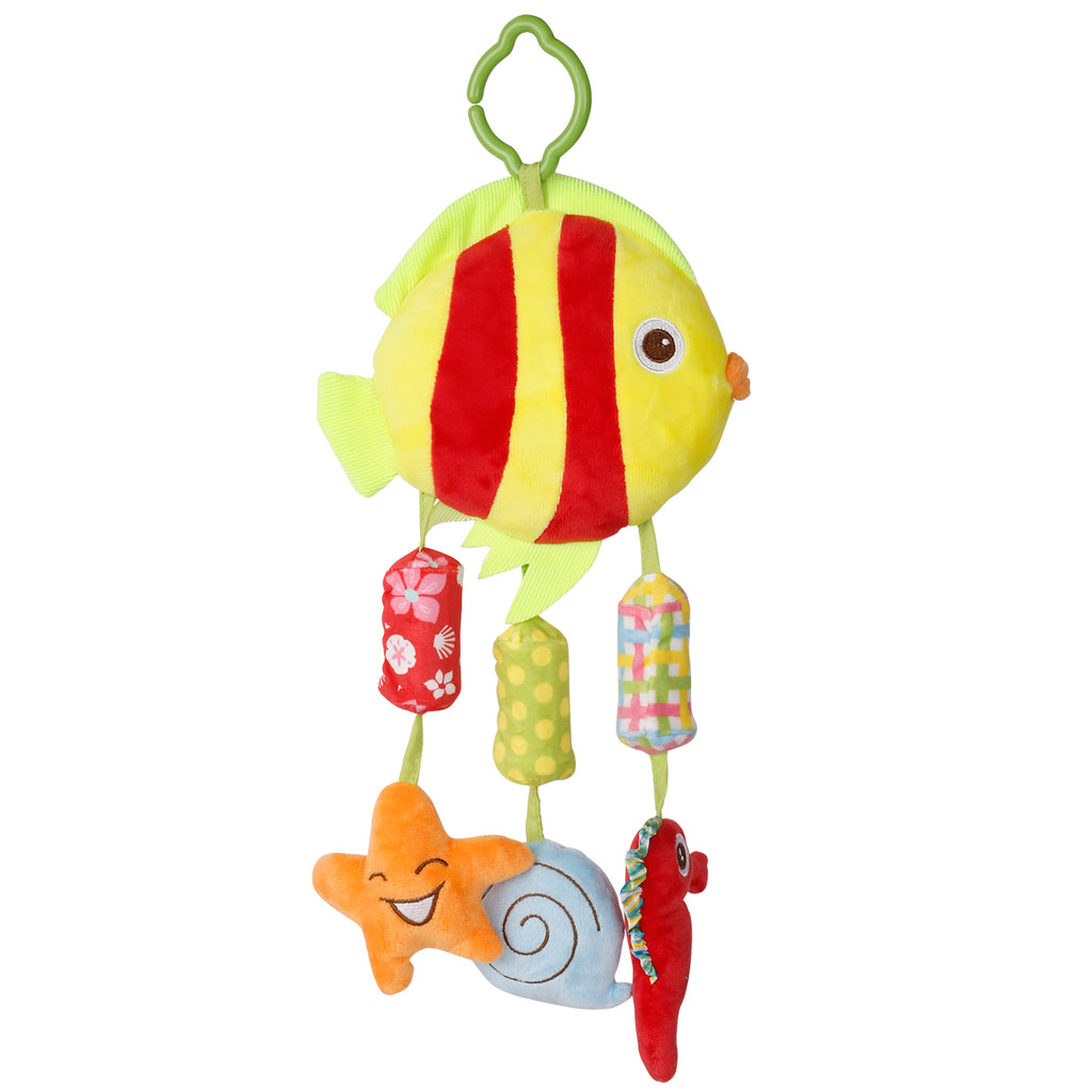 Baby Moo Ocean Friends Multicolour Musical Hanging Training Toy