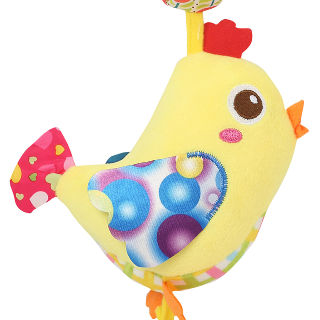 Chirpy Birdy Blue Hanging Musical Toy / Wind Chime With Teether