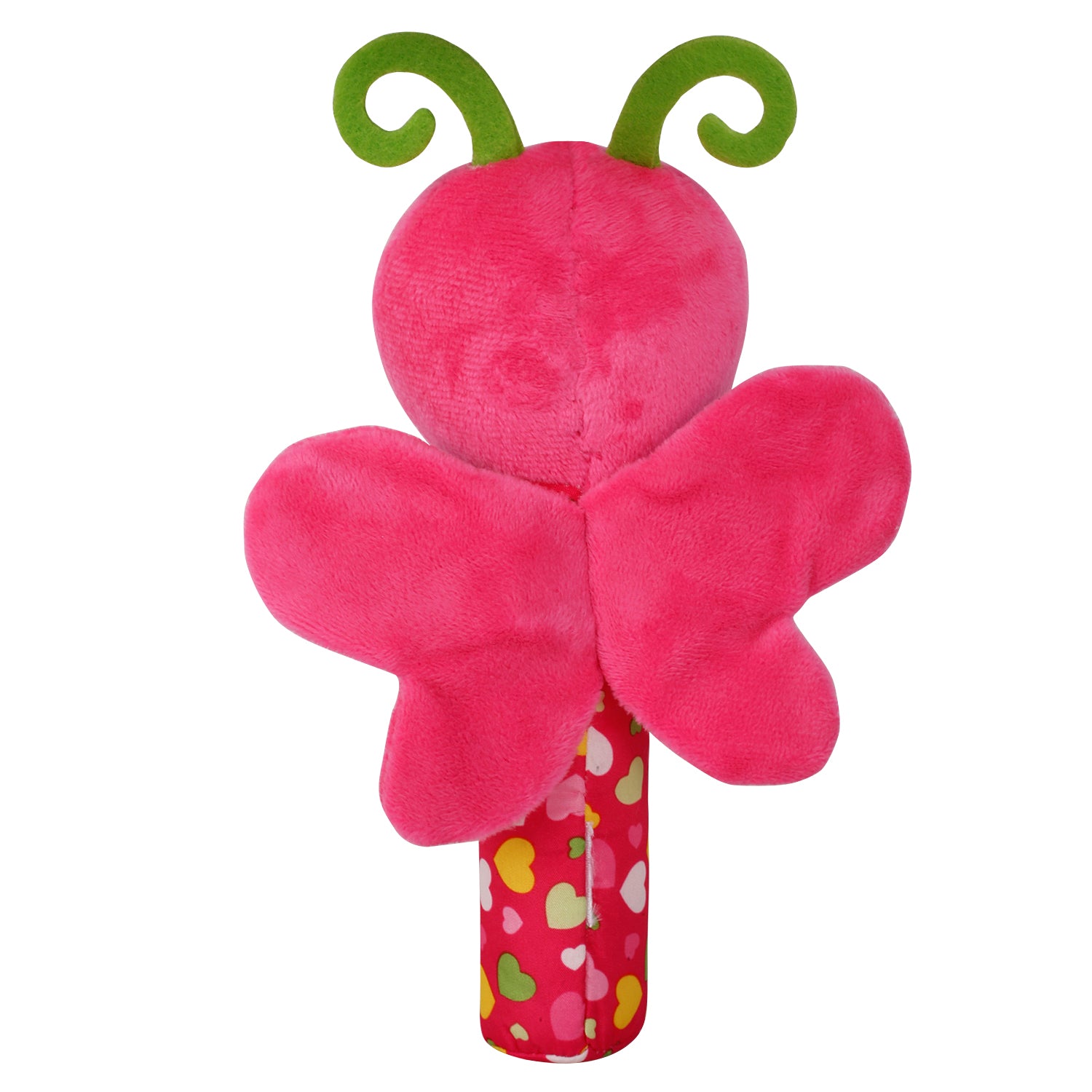 Baby Moo Butterfly Pink Musical Toy Rattle