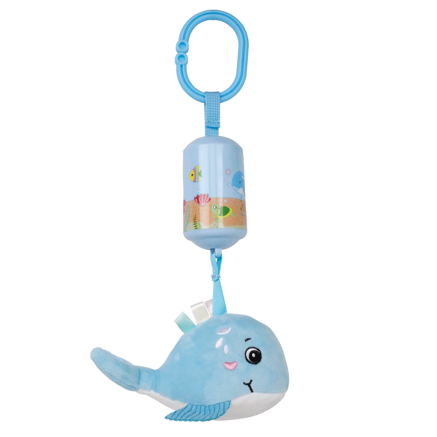 Baby Moo Whale Blue Hanging Toy / Wind Chime