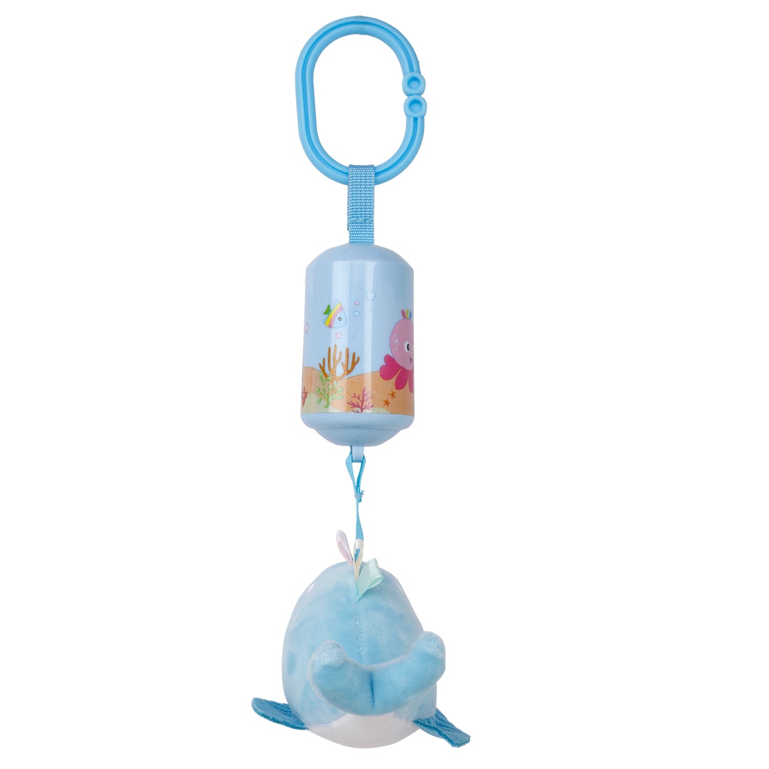 Baby Moo Whale Blue Hanging Toy / Wind Chime
