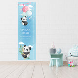 Baby Panda  Height Chart Sticker