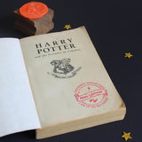 Official Harry Potter Personalised Wooden Text Stamp With Stamp Pad - Marauders