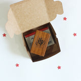 Official Harry Potter Personalised Wooden Text Stamp With Stamp Pad - Hufflepuff