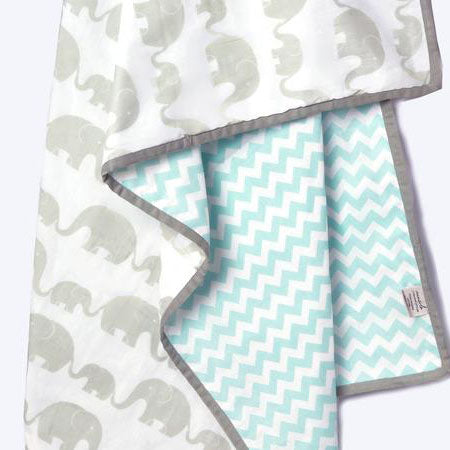 Masilo Organic Dohar Blanket - Elephant Parade