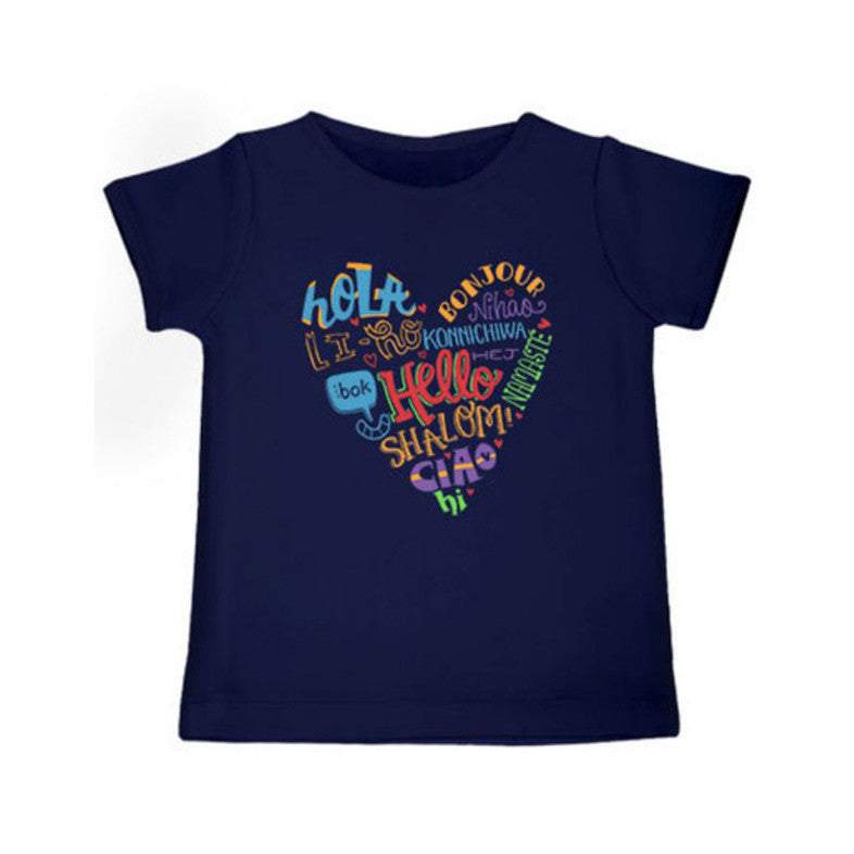 Hello - Organic Cotton Tees for Toddlers