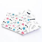 Doodle Arrows & Here, There - Organic Luxury Swaddles Set