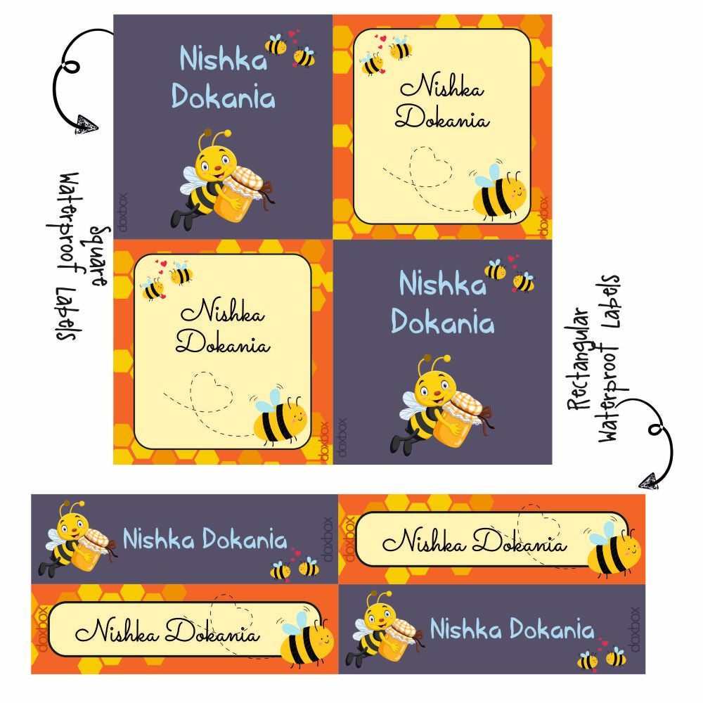 Label Combo - Honey Bee