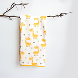 Baby Giraffe - Reversible Muslin Blanket