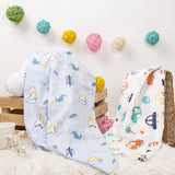 Cars & Bears Cotton Swaddles - 2 pack