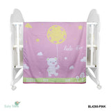 Little Star Bear Pink Muslin Blanket