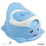 Smiley Blue Potty Chair