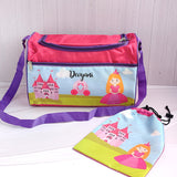 Travel Bag With Pouch - Princess