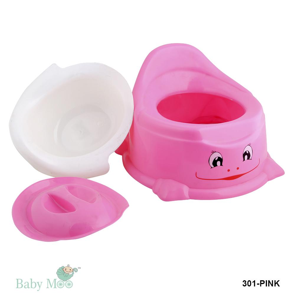 Smiley Pink Potty Chair