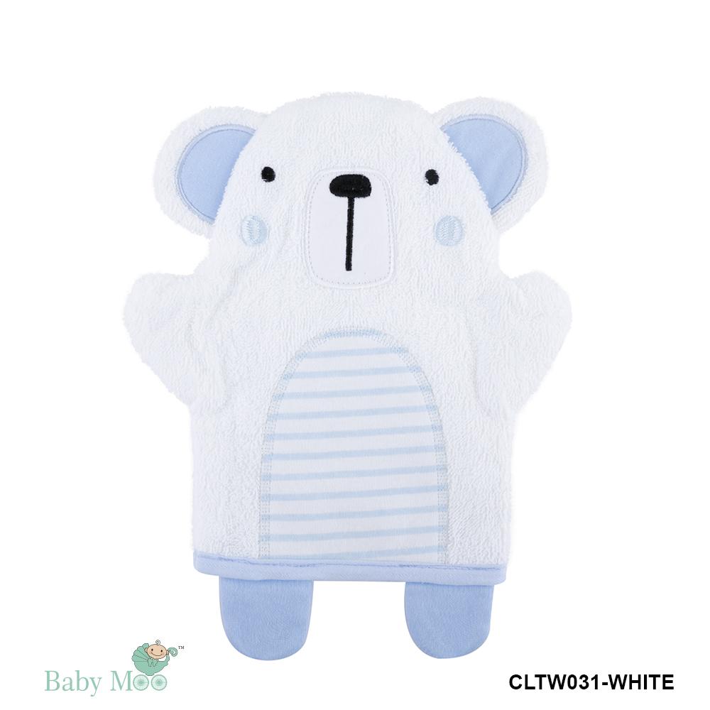 BFF Bear Blue Hooded Towel