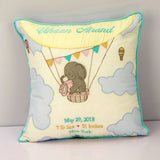 'Welcome Baby' Personalised Pillow - Fly Away