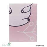 Kitty Pink Big Baby Muslin Blanket
