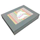 Personalized Stationery Gift Set - Unicorn Glitter, Set of 24 or 48