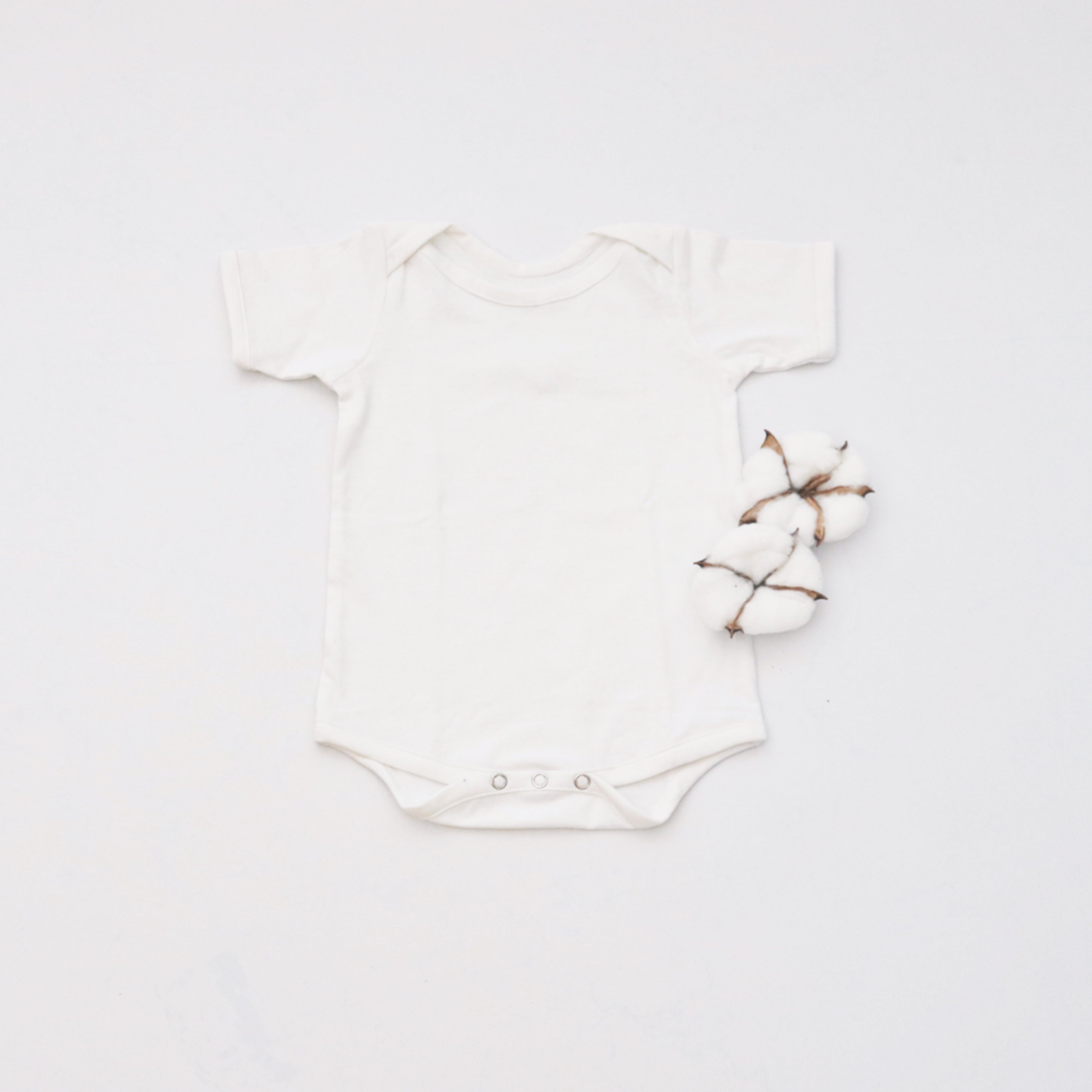 Basic White Bodysuits - Set Of 2