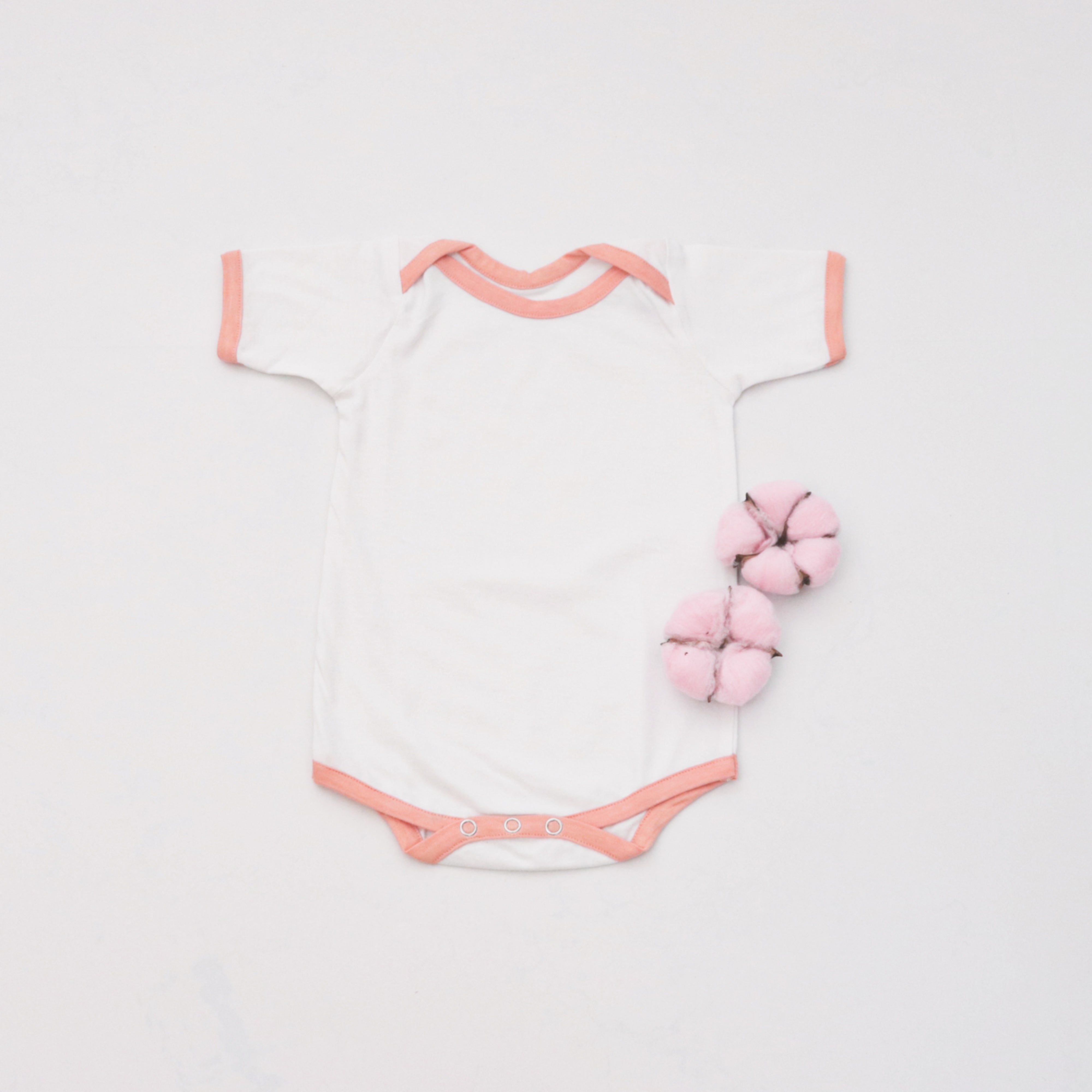Peach Love Bodysuits - Set Of 3
