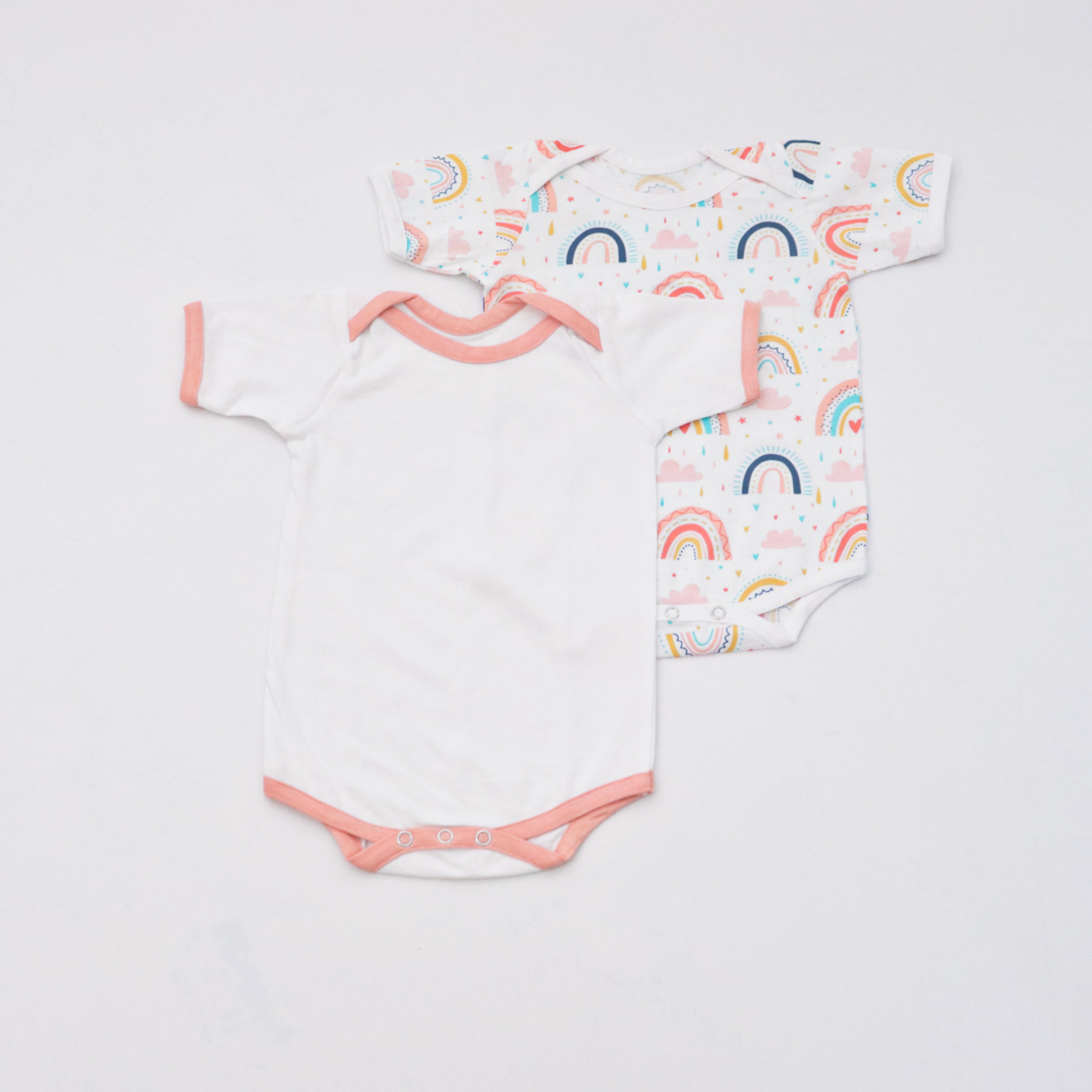 Look For Rainbows Bodysuits - Set Of 2