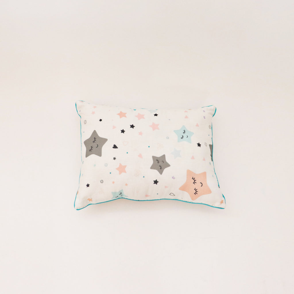 Twinkly Stars- Throw Cushion (Blue)
