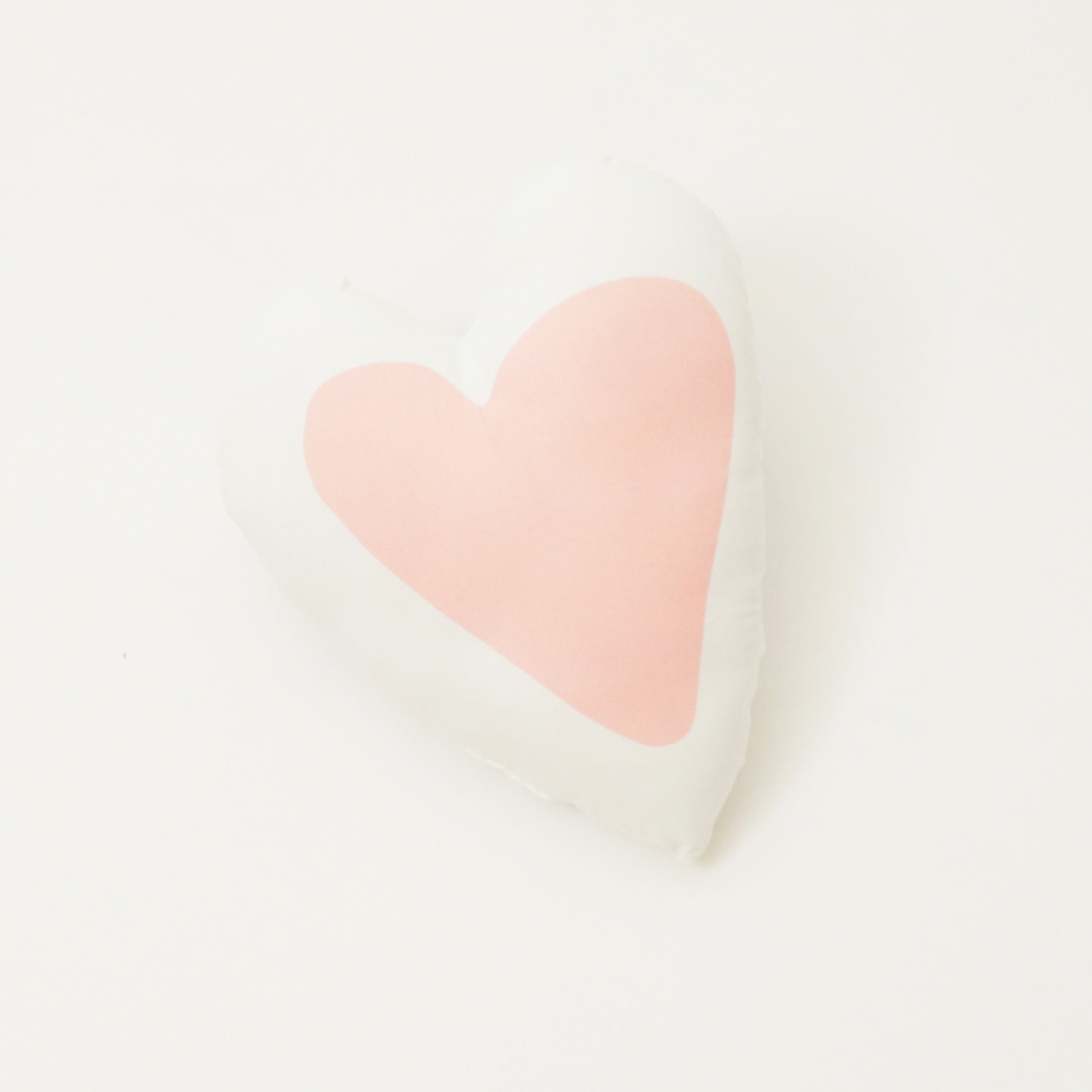 Peach Heart - Shape Cushion