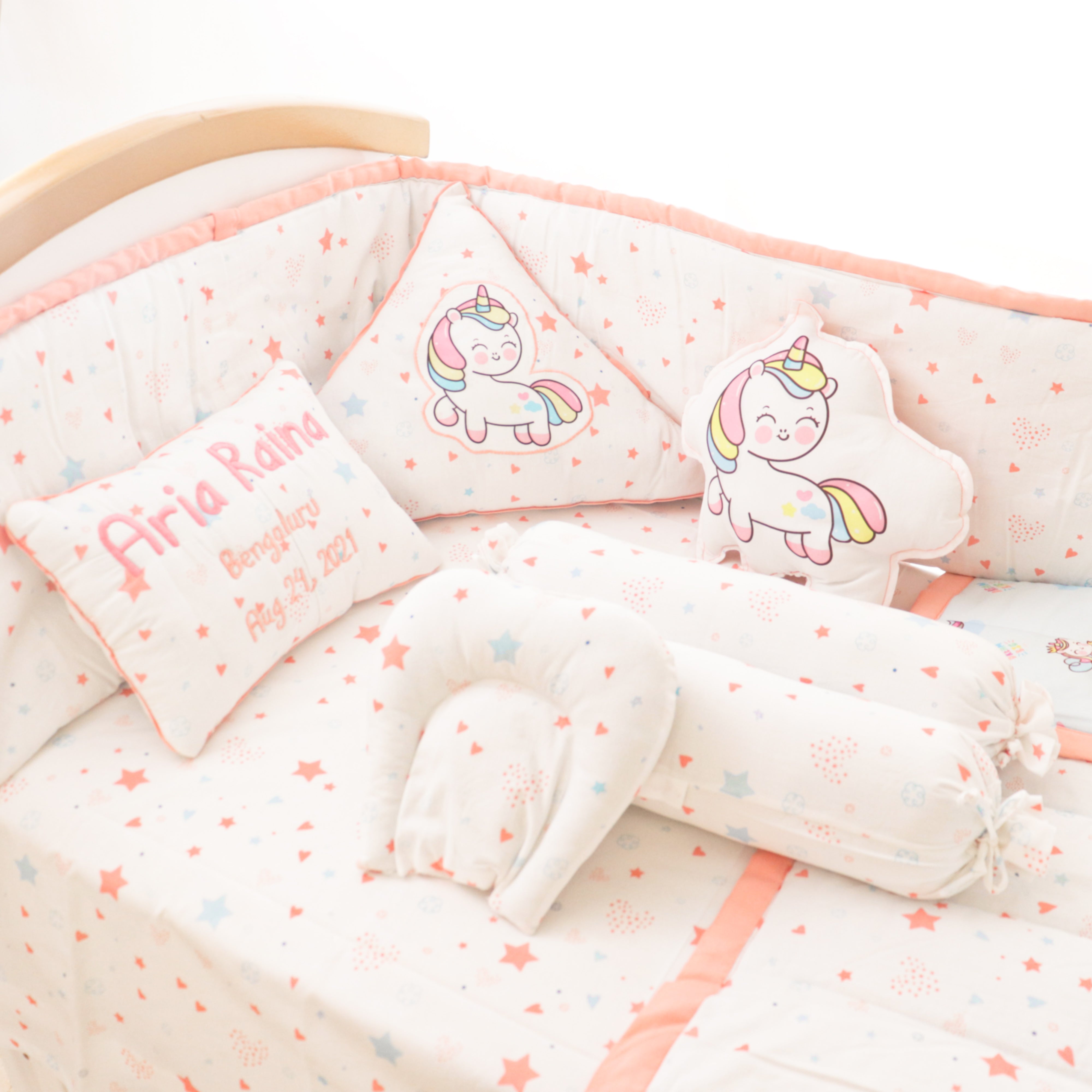 Fairy Dust - Organic Cot Bedding Gift Set