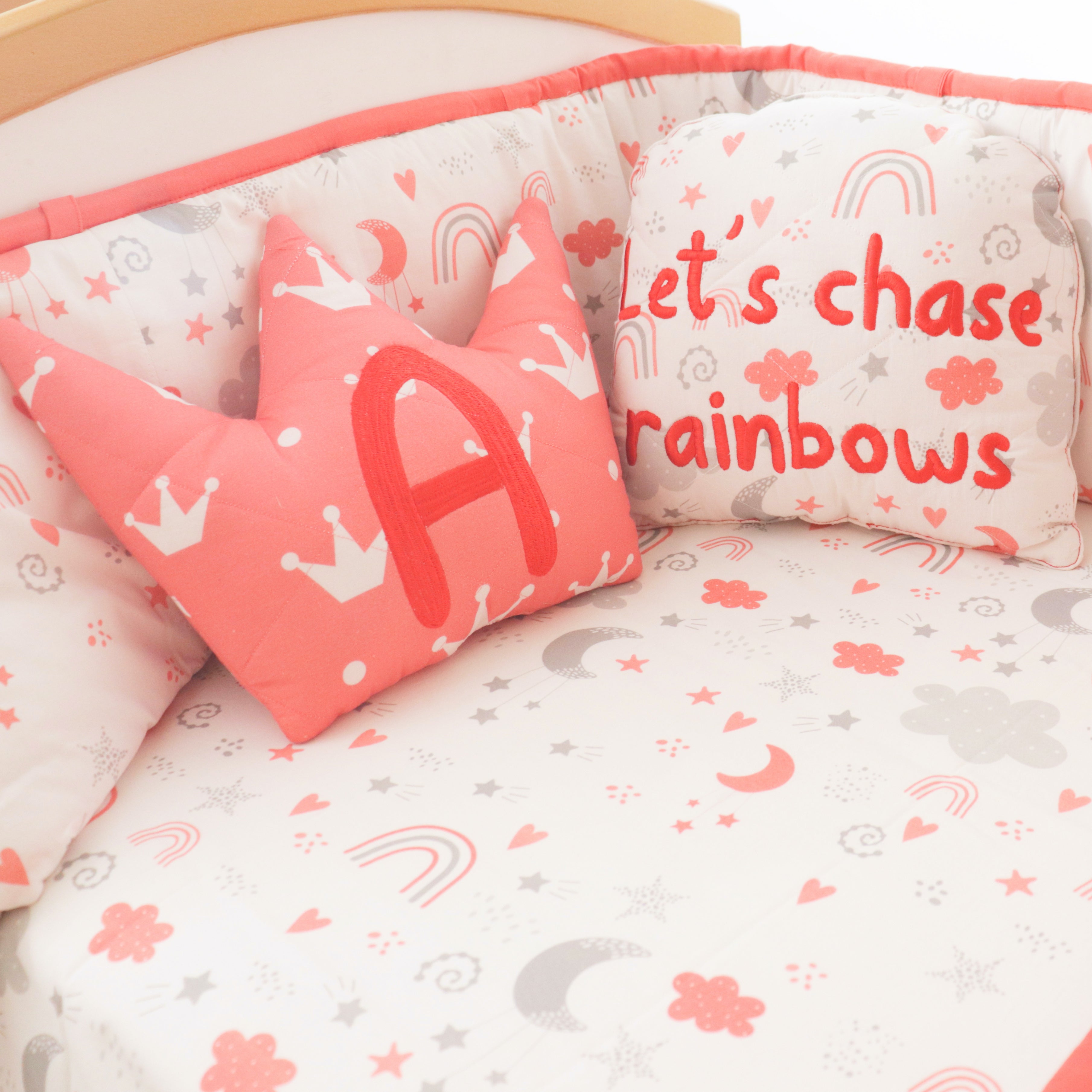 Let's Chase Rainbows - Throw Cushion
