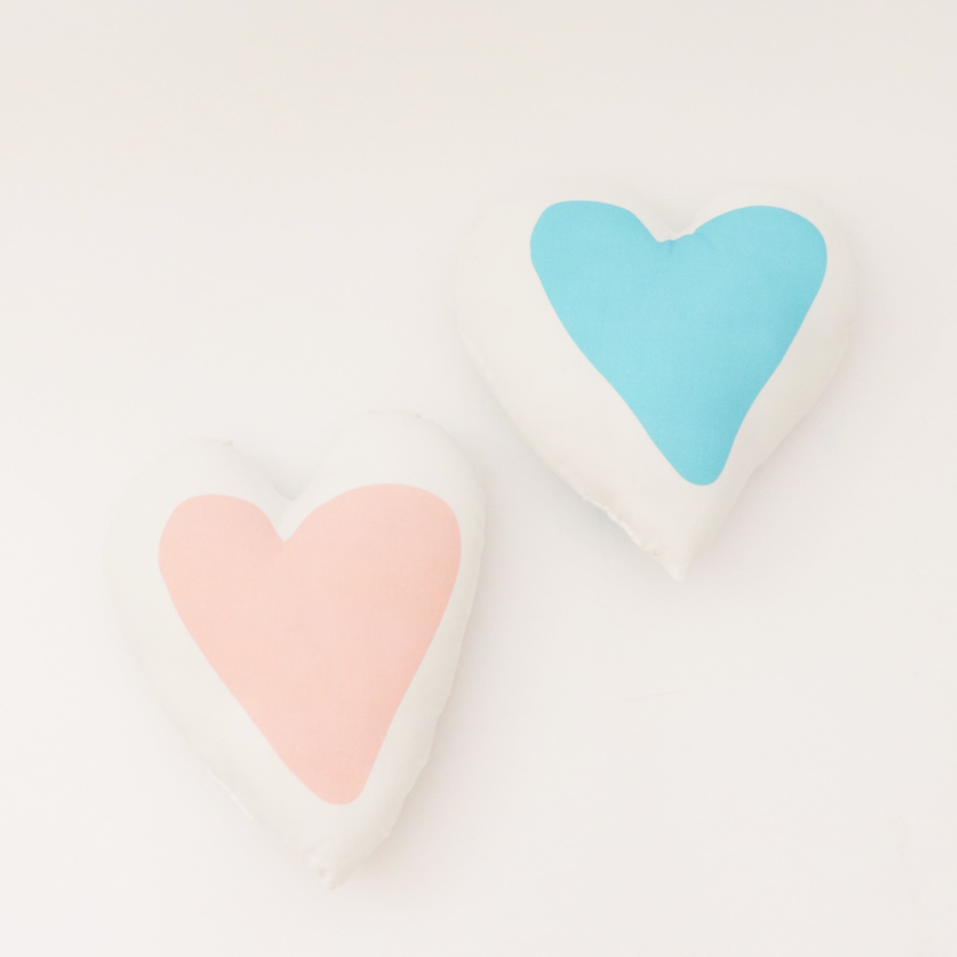 Blue Heart - Shape Cushion