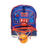 Basketball Love Jr Backpack | With Pulldown Basketball Hoop & Ball | Funky Design