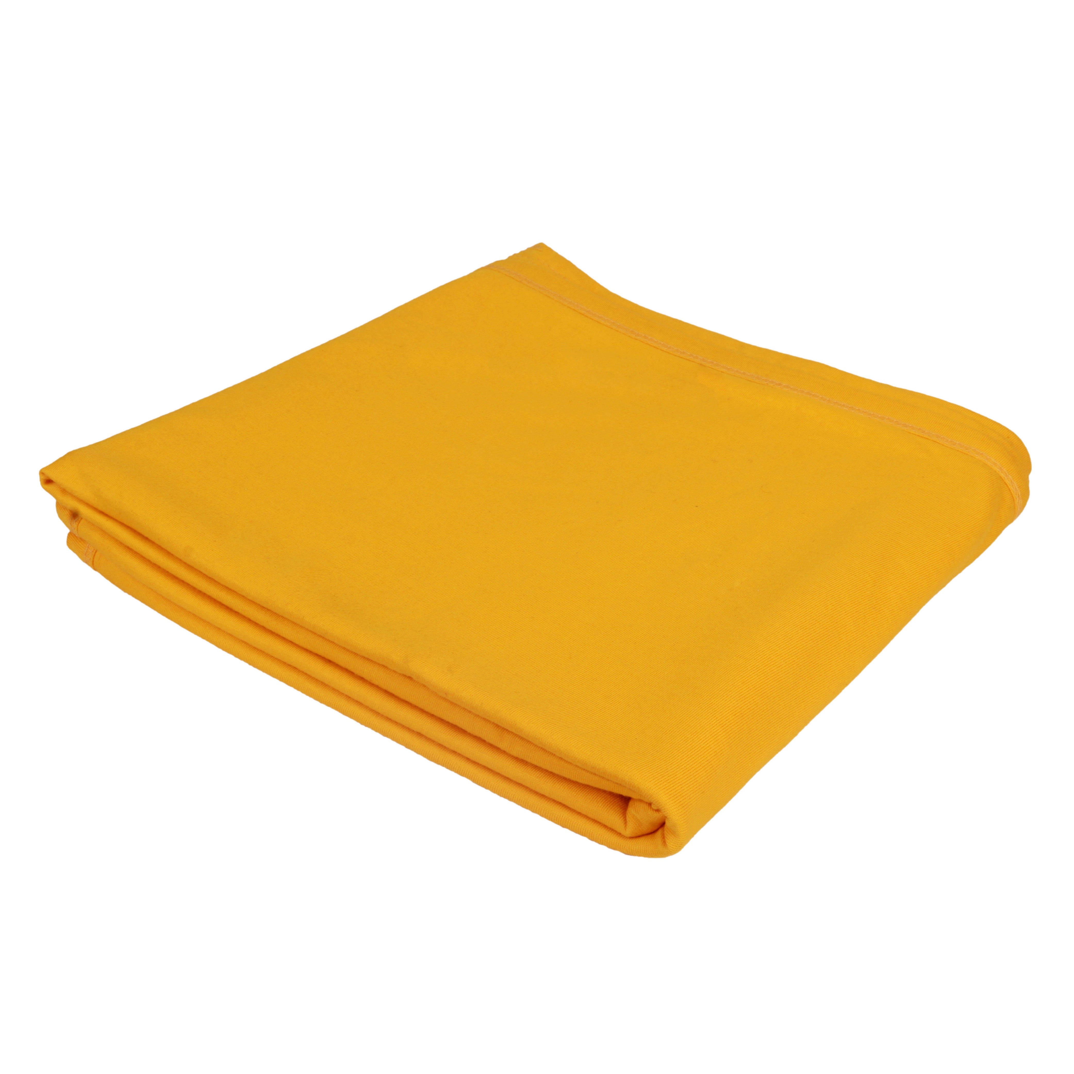 Little By Little 100% Anti Viral, Cotton, Reusable, Anti bacterial & Water Repellent Baby Blanket - Yellow