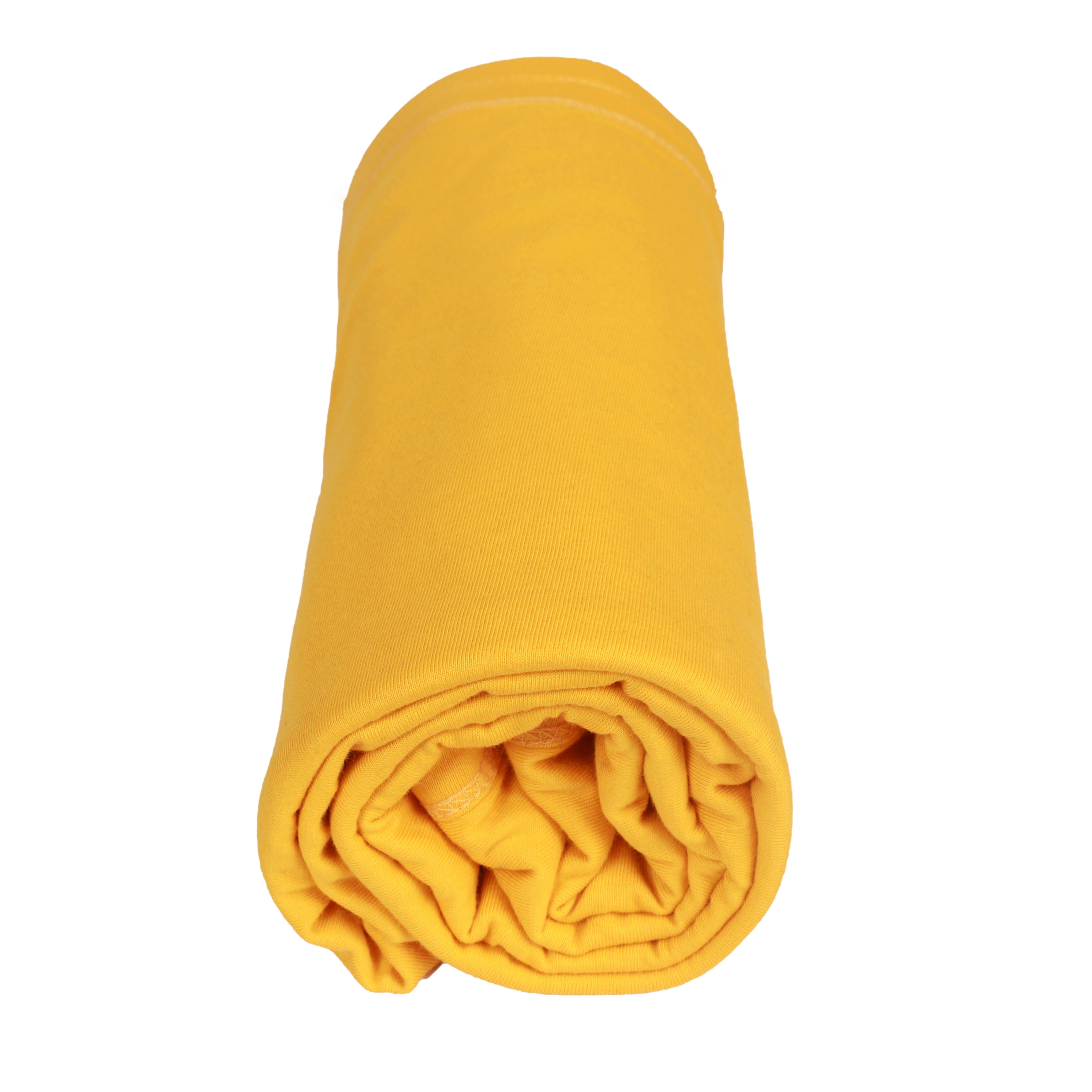 Little By Little 100% Anti Viral, Cotton, Reusable, Anti bacterial & Water Repellent Baby Swaddle - Yellow