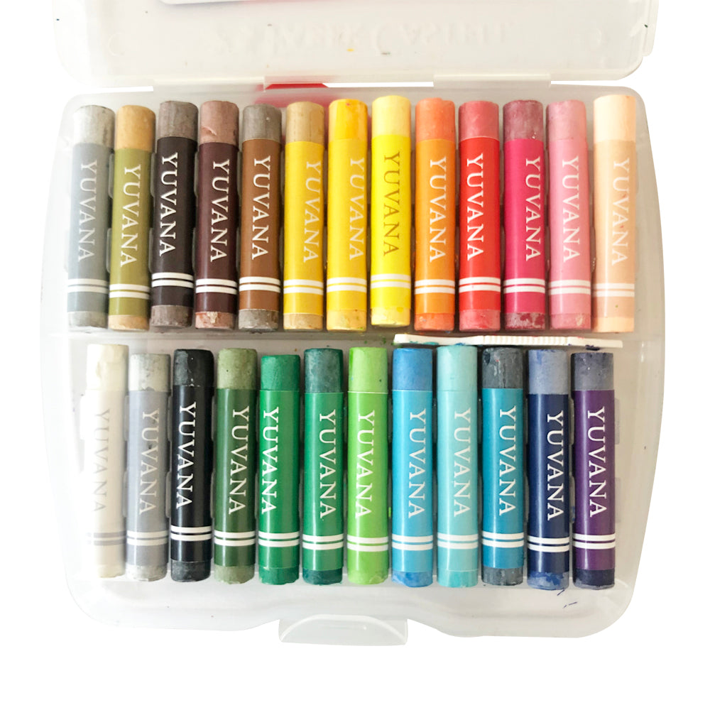 Personalised Sketch Book & Crayon Set - Blue Christmas