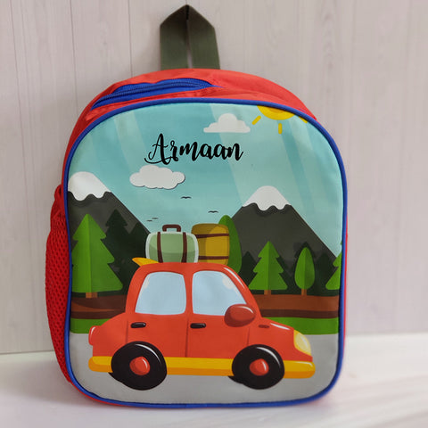 Mini Backpack - Car