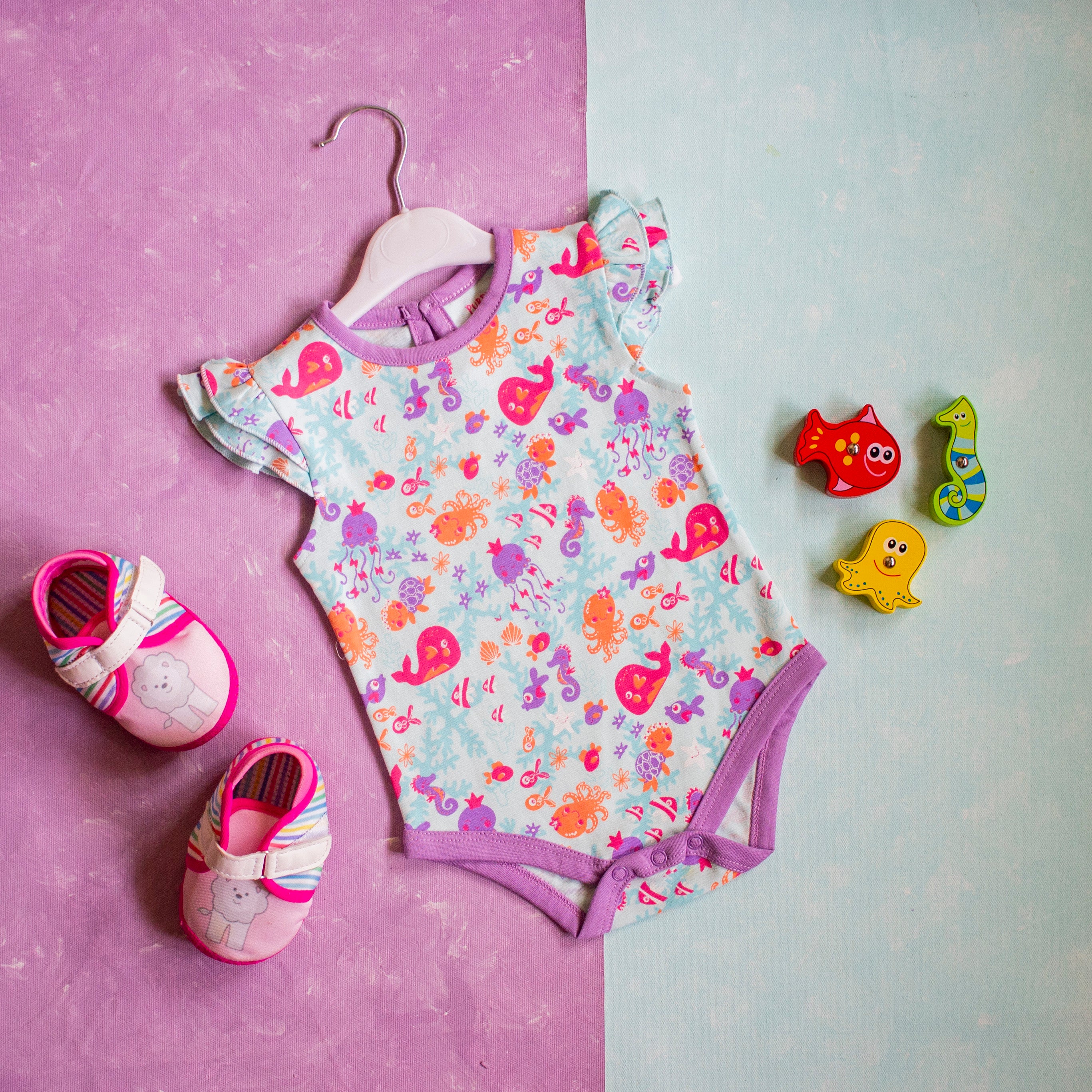 Baby Girl Onesie/Bodysuit Set | Combo Pack of 3| 100% Cotton