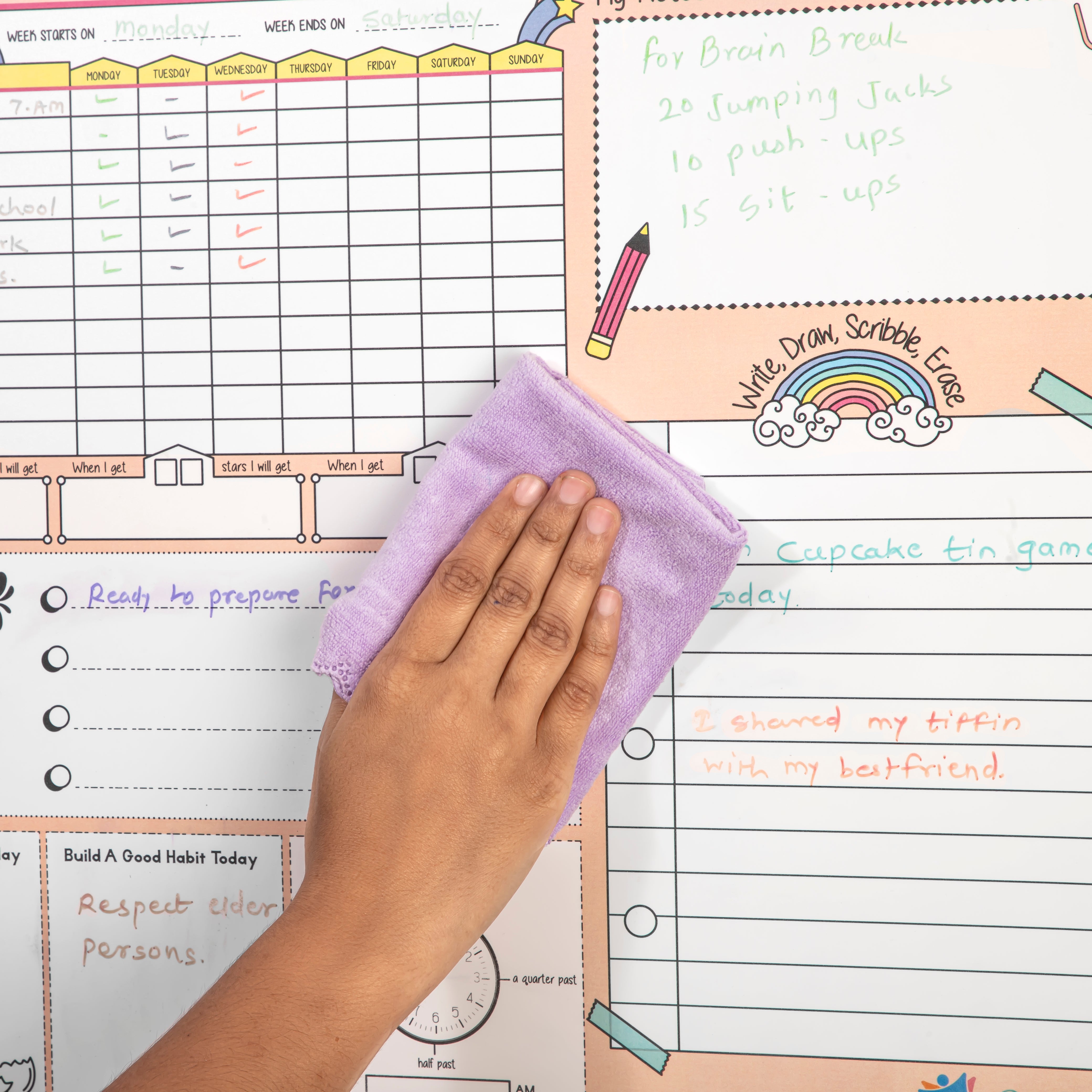 Pepplay Activity Planner - Peach