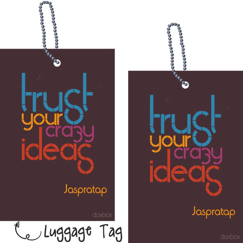 Luggage Tag - Idea quote