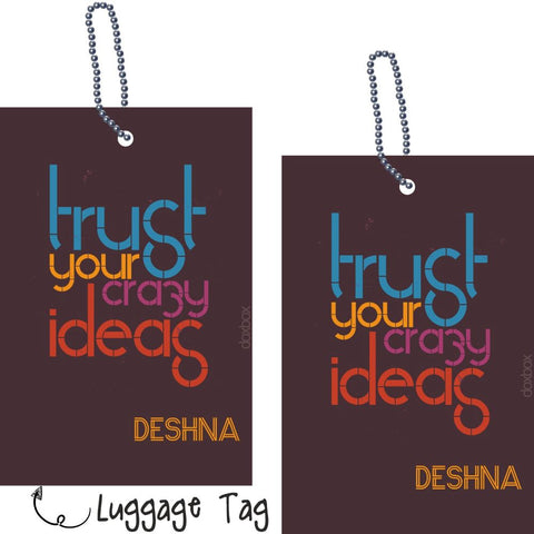 Luggage Tags - Idea Quote